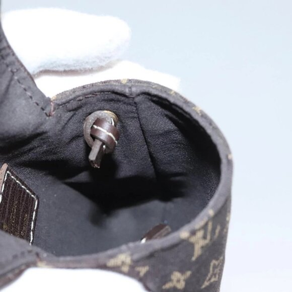 Share LOUIS VUITTON Monogram Mini Pochette Cancun Pouch Brown - Picture 13 of 16